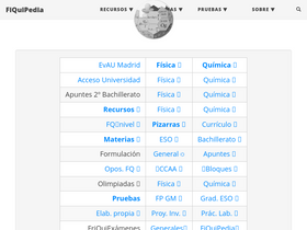 'fiquipedia.es' screenshot