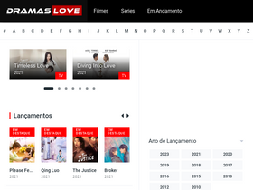 'dramaslove.com' screenshot