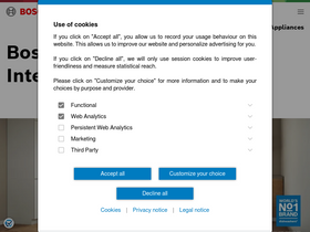 'bosch-home.com' screenshot