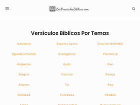 'losversiculosbiblicos.com' screenshot