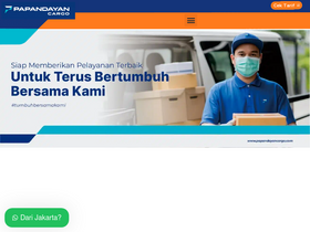 'papandayancargo.com' screenshot