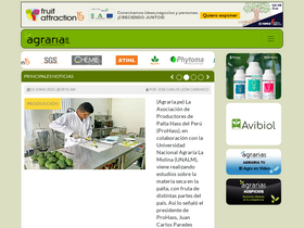 'agraria.pe' screenshot