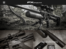 'fxairguns.com' screenshot