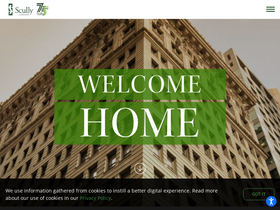 'scullycompany.com' screenshot