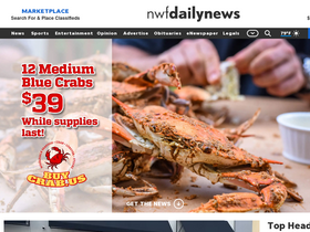'nwfdailynews.com' screenshot