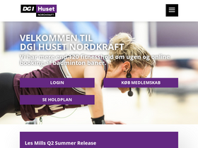 'dgihusetnordkraft.dk' screenshot