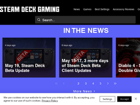 'steamdeckgaming.net' screenshot
