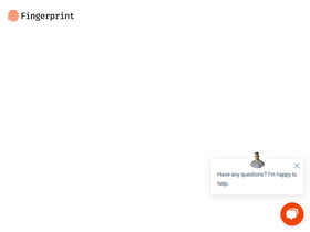 'fingerprint.com' screenshot