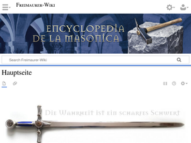 'freimaurer-wiki.de' screenshot