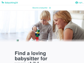 'babysitting24.ch' screenshot