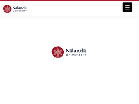 'nalandauniv.edu.in' screenshot