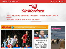 'sinmordaza.com' screenshot