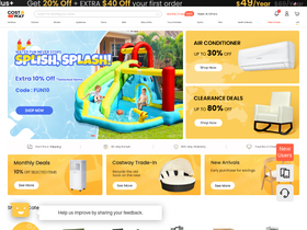 'costway.com' screenshot