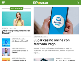 'comodepositar.com' screenshot