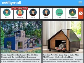 'odditymall.com' screenshot