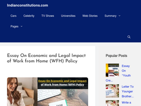 'indianconstitutions.com' screenshot