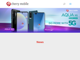 'cherrymobile.com' screenshot
