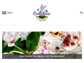 'orchideria.com' screenshot