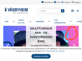 'vasbyhem.se' screenshot