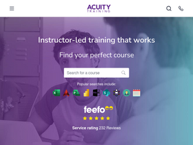 'acuitytraining.co.uk' screenshot