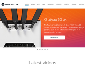 'mikrotik.com' screenshot