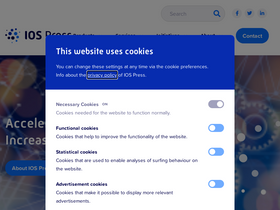 'iospress.com' screenshot