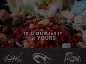 'lacrawfish.com' screenshot