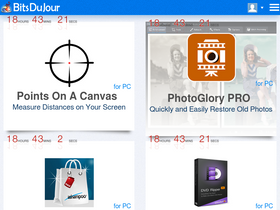 'bitsdujour.com' screenshot