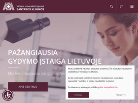 'santa.lt' screenshot
