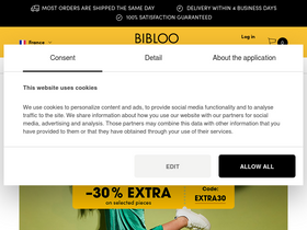 'bibloo.com' screenshot
