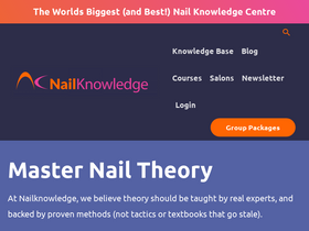 'nailknowledge.org' screenshot