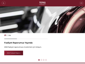 'tofas.com.tr' screenshot