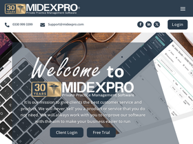 'midexpro.com' screenshot