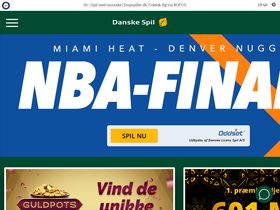 'danskespil.dk' screenshot