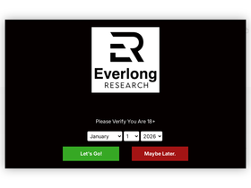 everlongresearch.ca homepage screenshot