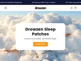 Drowzen homepage screenshot