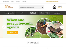 'bestprezenty.pl' screenshot