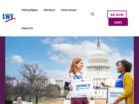 'lwv.org' screenshot