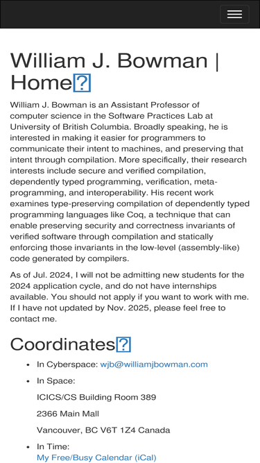 williamjbowman.com