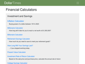 'dollartimes.com' screenshot