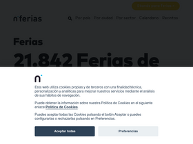 'nferias.com' screenshot