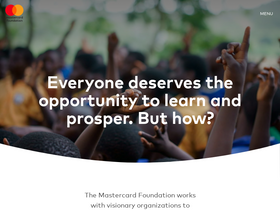 'mastercardfdn.org' screenshot