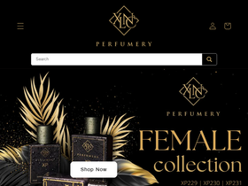 'xlncperfumery.com' screenshot