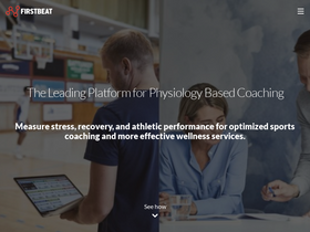 'firstbeat.com' screenshot