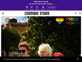 'cosmiquestudio.com' screenshot