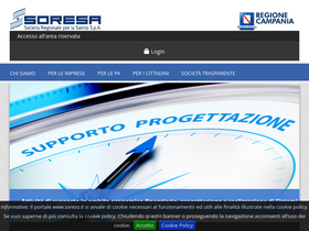 'soresa.it' screenshot