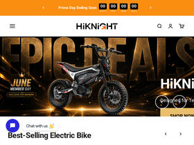 HiKNiGHT homepage screenshot