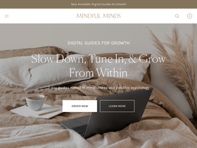 mindfulminds.com homepage screenshot