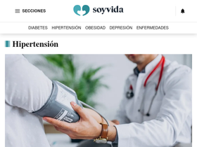 'soyvida.com' screenshot