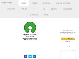 'bogotobogo.com' screenshot